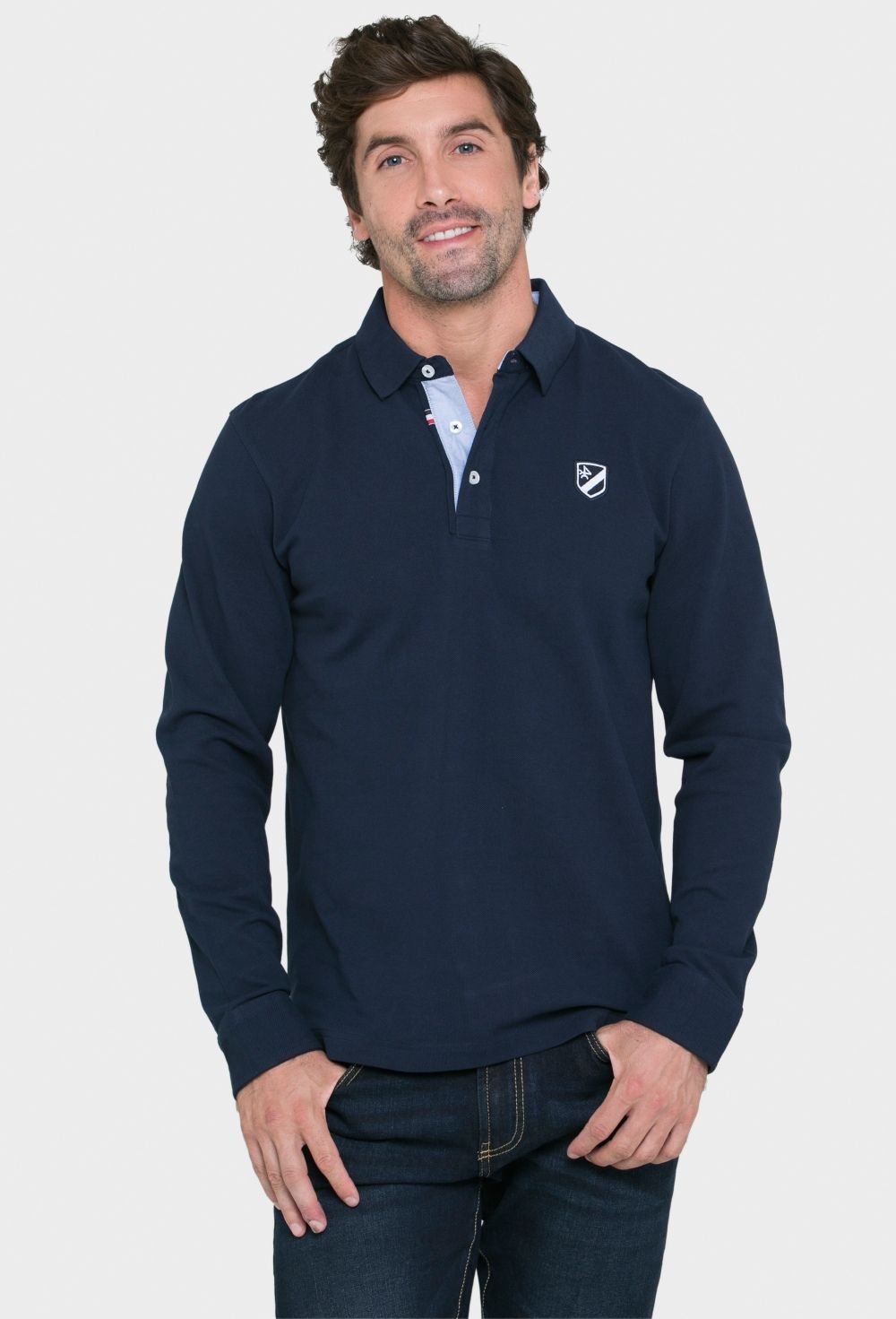 polo-shirts - POLO H CLASICO I23H-5510-AZM