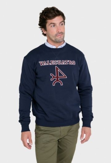 Sudadera logo Valecuatro azul marina
