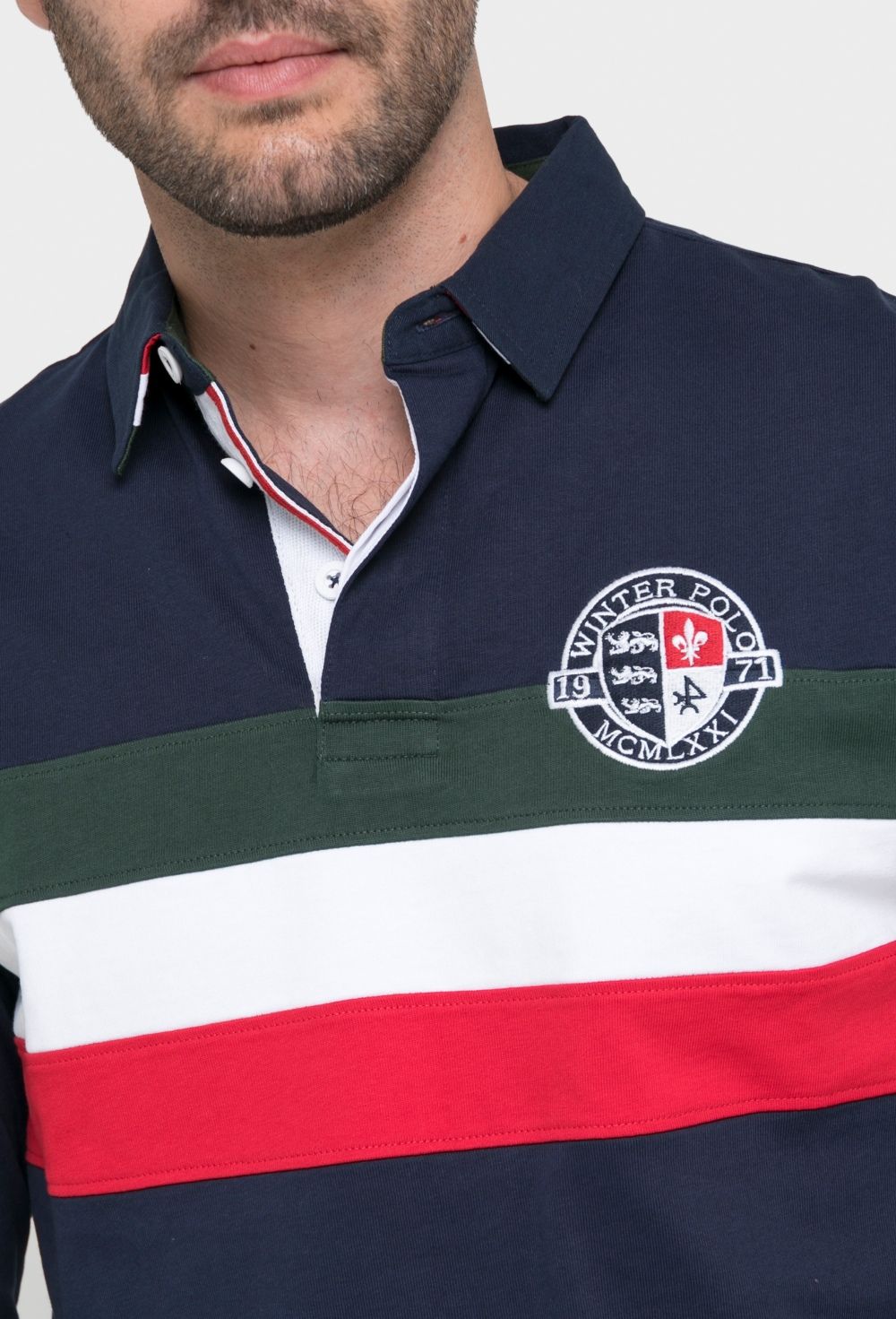 polos-rugby - Rugby modelo bandera color azul marino