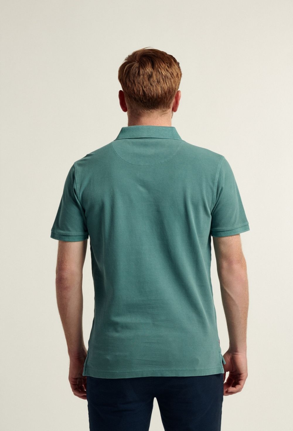 Valecuatro - Polo Garment Dye verde