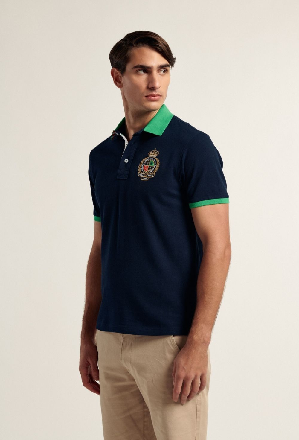 polo-shirts - POLO H ESCUDO P24H-5704-AZM