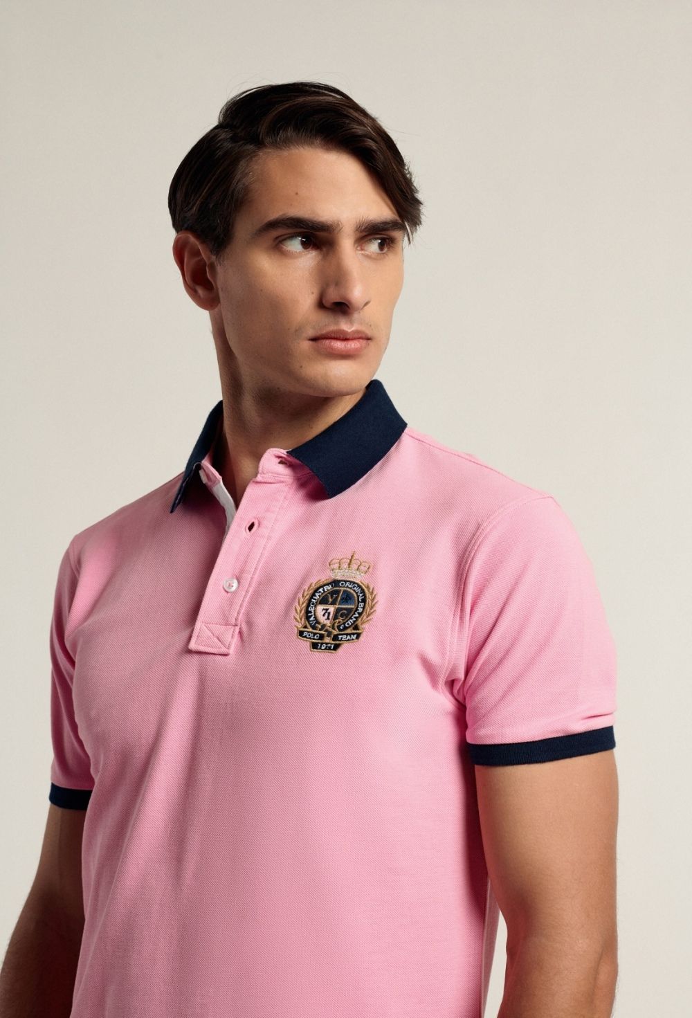 Polo escudo rosa - 41.93