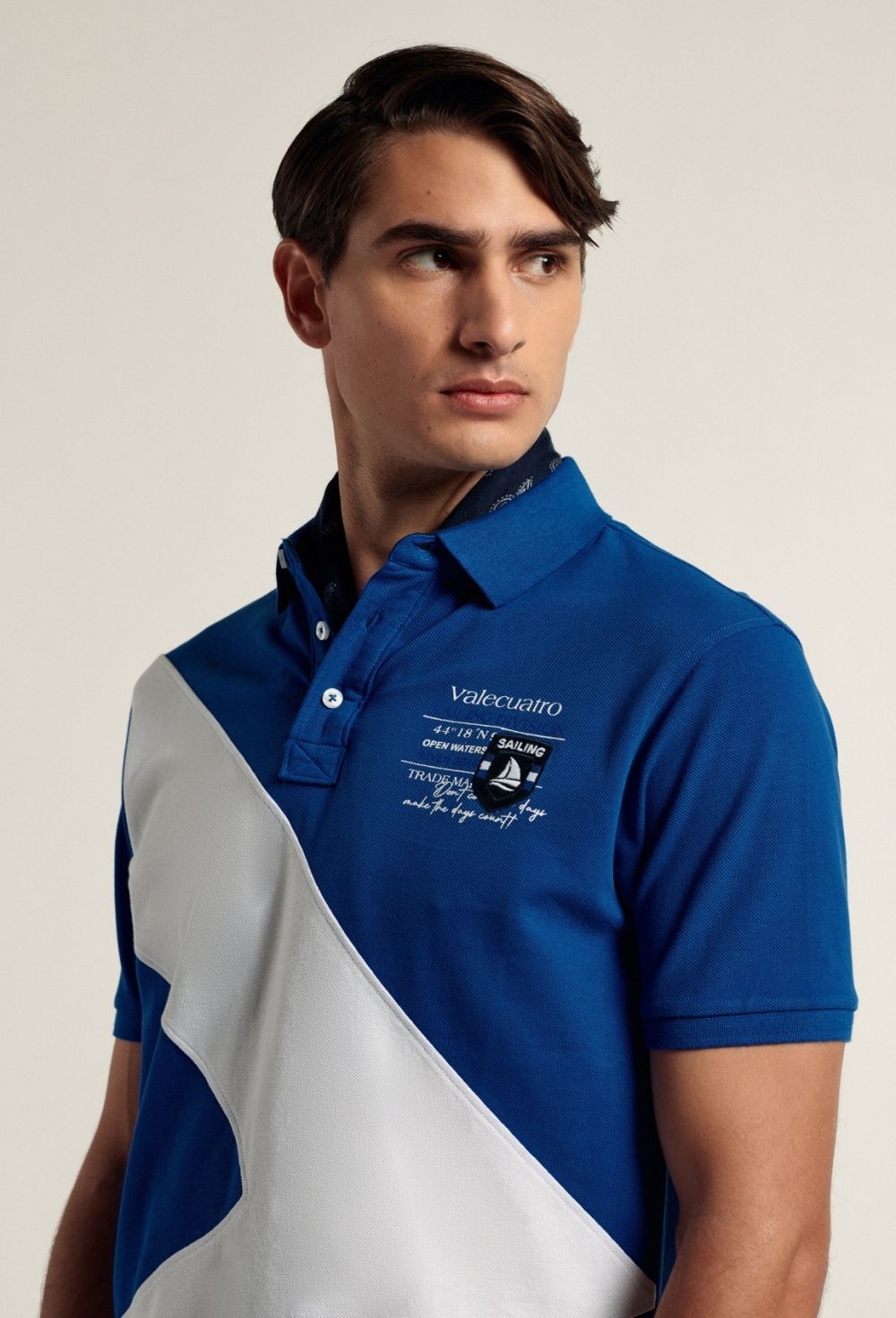 Polo Sailing Division azul - 38.94