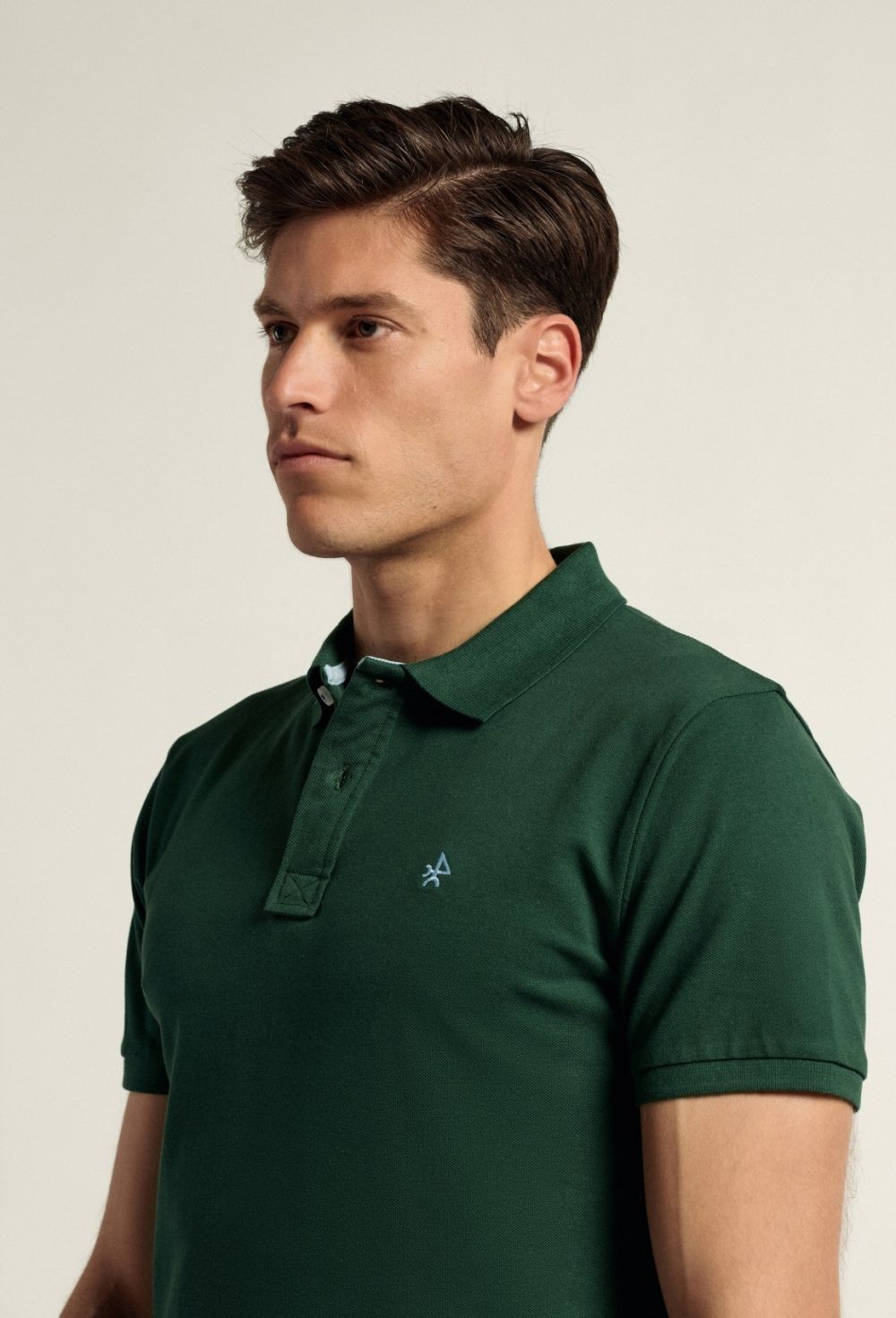 Polo clásico color verde - 29.94