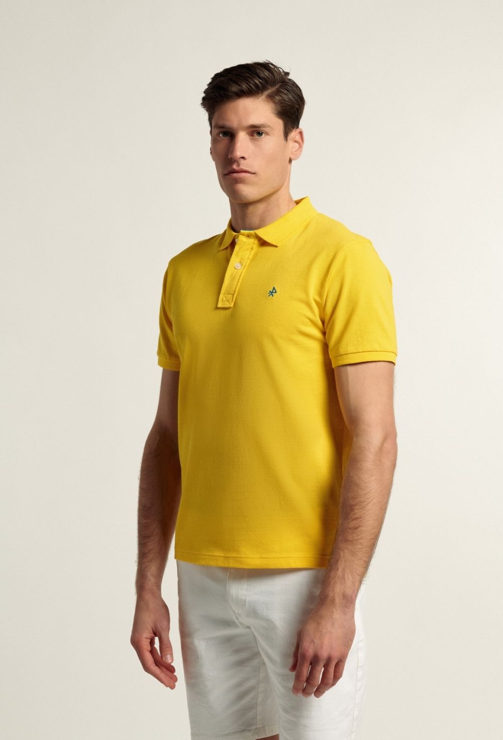 Polo clásico color amarillo - 29.94