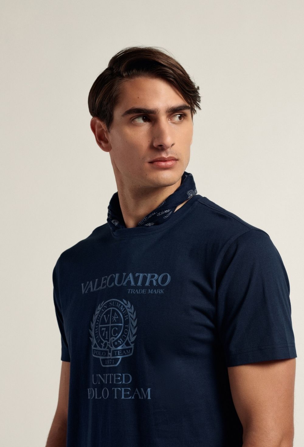 Camiseta Valecuatro United azul marino - 20.93