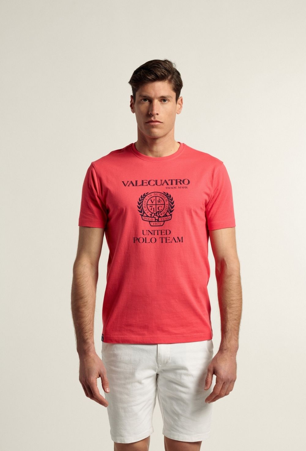 camisetas - Camiseta Valecuatro United coral P24H-5749-COR