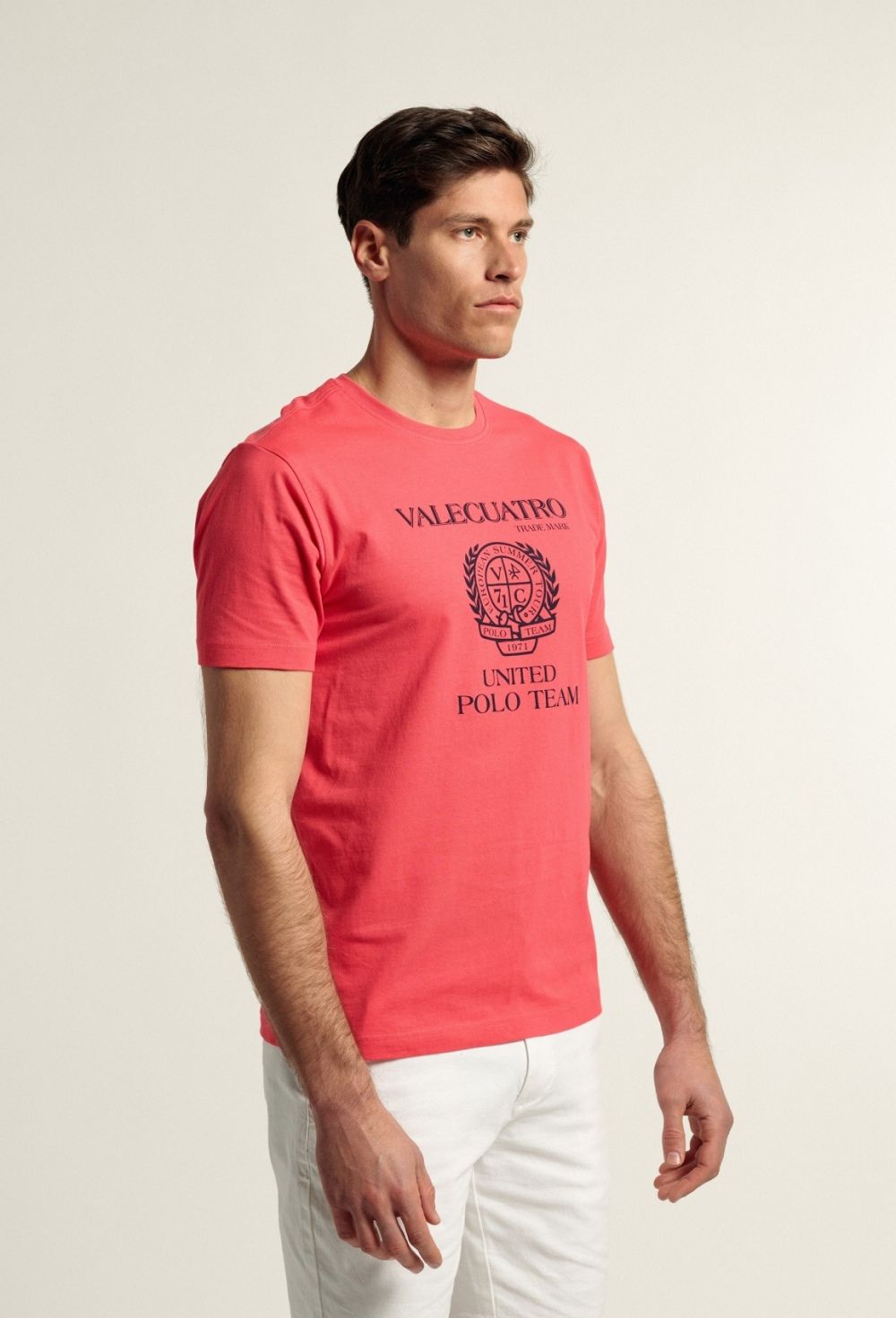 Camiseta Valecuatro United coral - 20.93