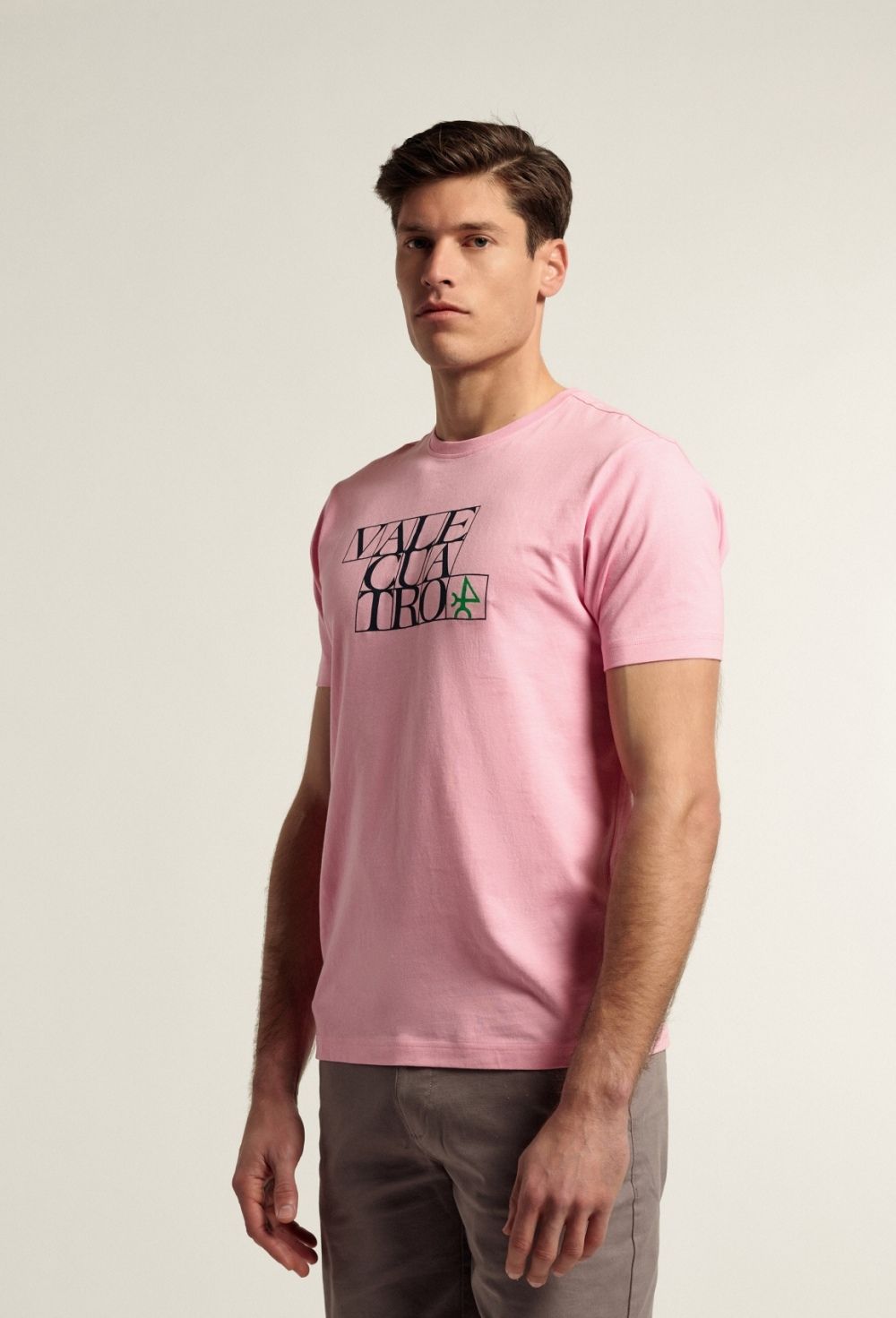 Valecuatro - Camiseta Valecuatro rosa