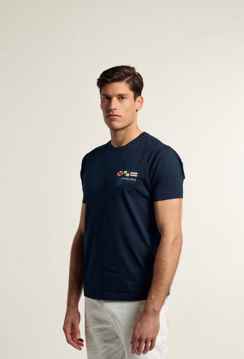 Camiseta Nautic azul marino - Valecuatro