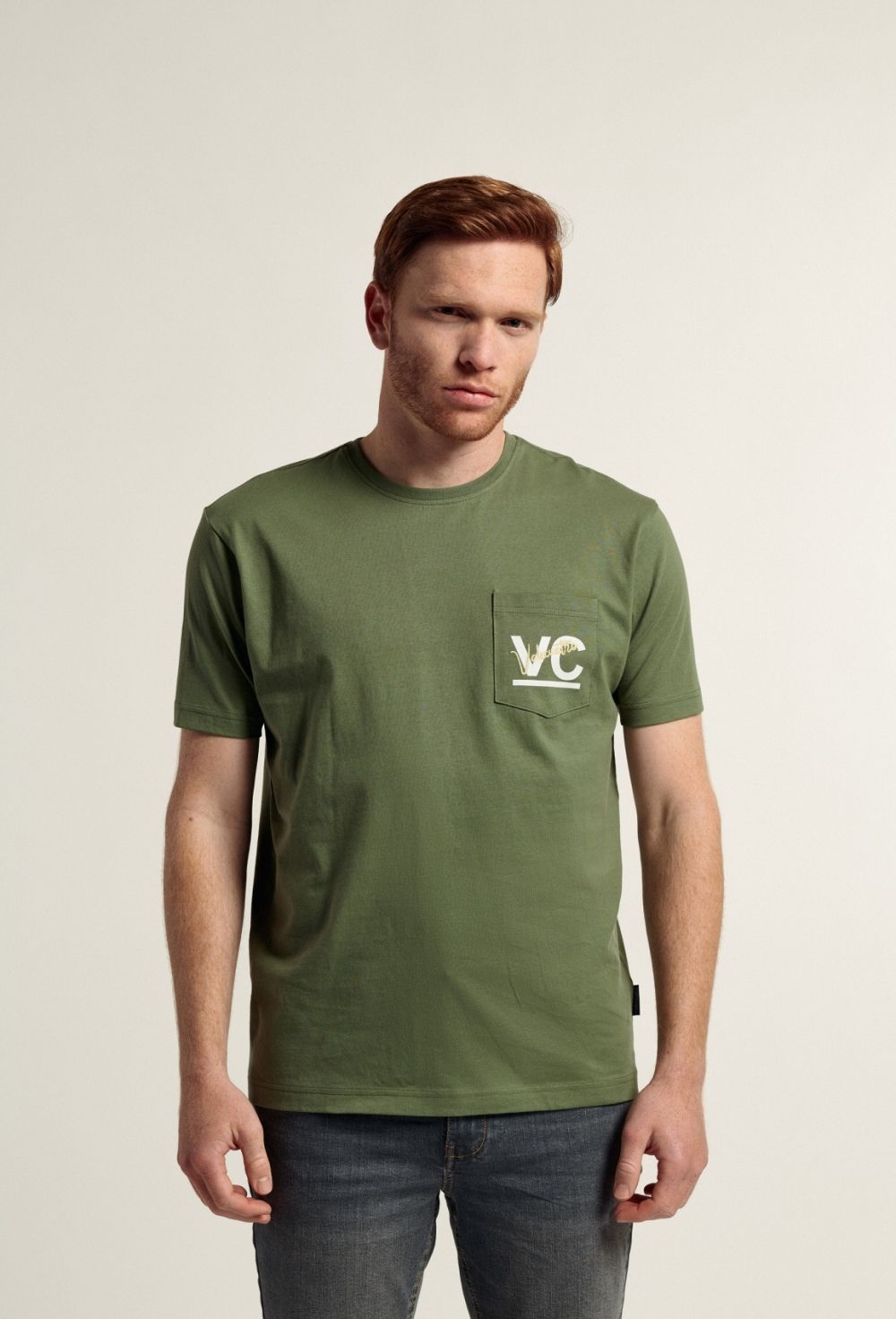 Camiseta bolsillo Valecuatro kaki - 20.93