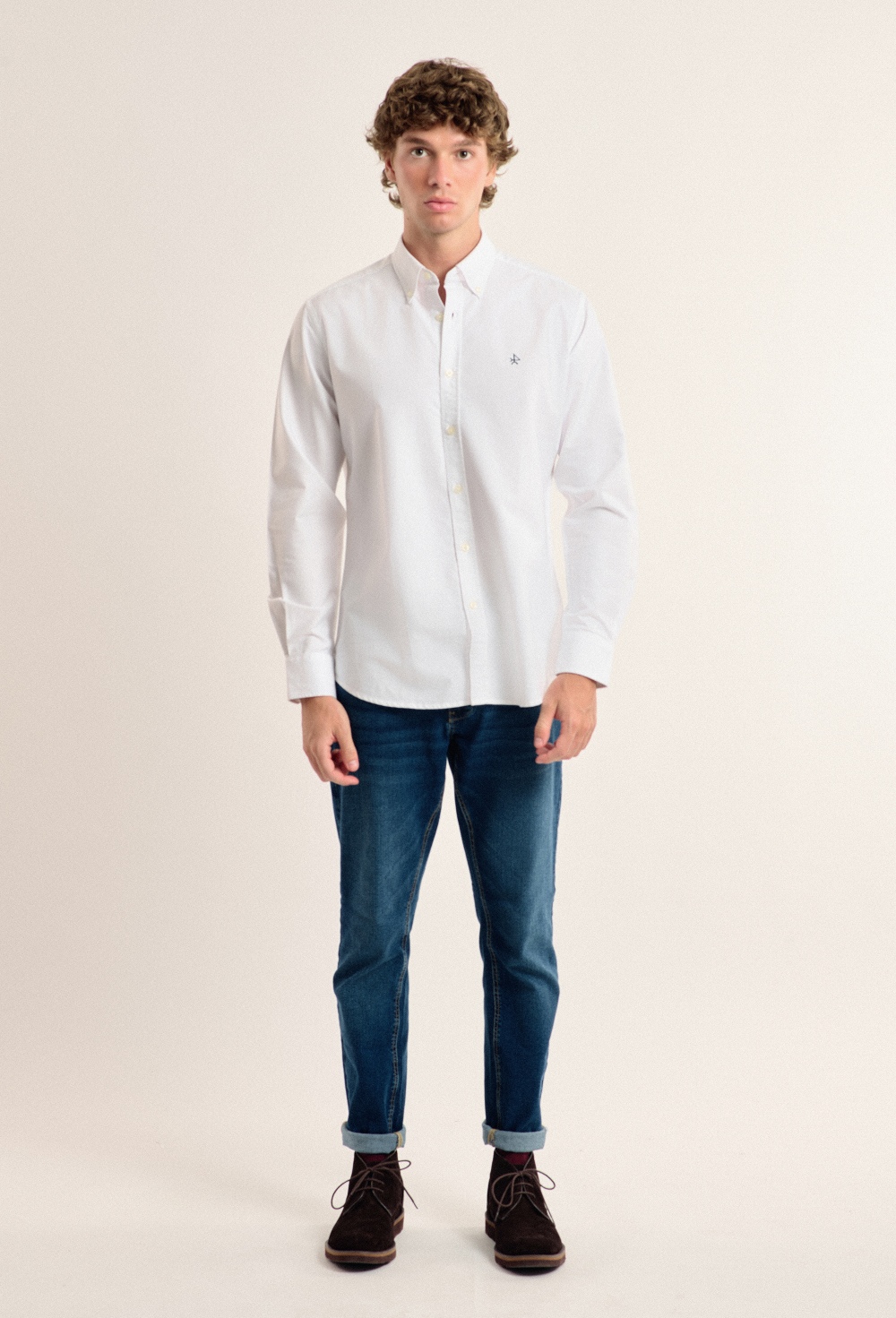 Camisa blanca oxford Valecuatro clásica - Valecuatro - camisas