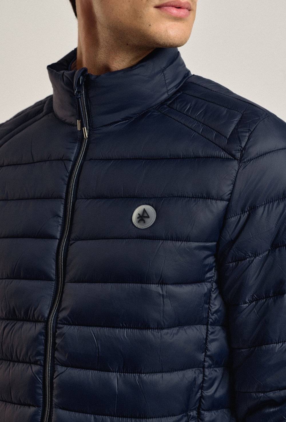 Chaqueta acolchada clásica Valecuatro azul marino - 76.93