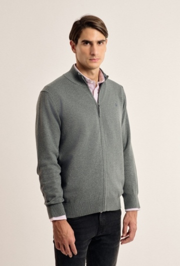 CARDIGAN H CUELLO MOCK