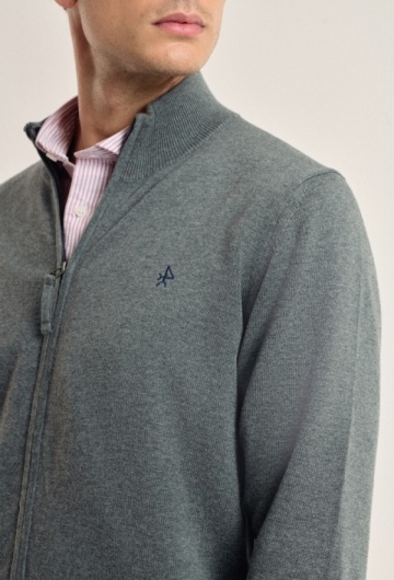 CARDIGAN H CUELLO MOCK