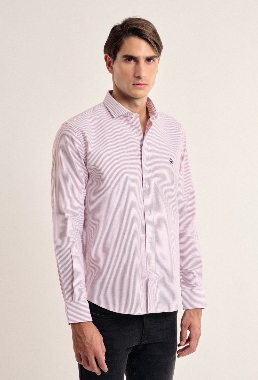 chemises - CAMISA H CLÁSICA RAYAS I24H-5993-RJ