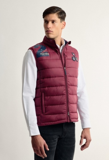 CHALECO H ACOLCHADO ESCUDOS