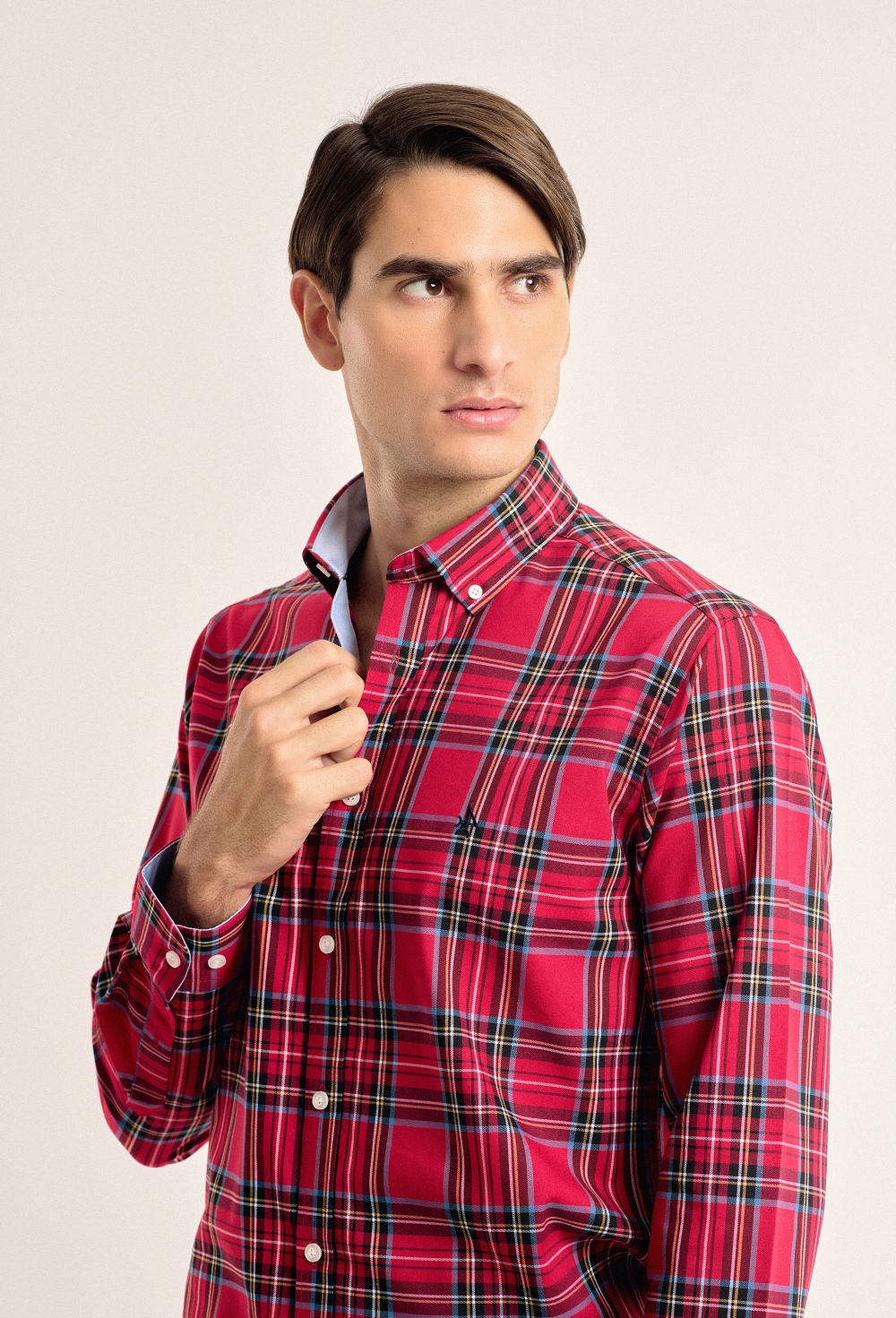 CAMISA H CLÁSICA TARTAN - Valecuatro