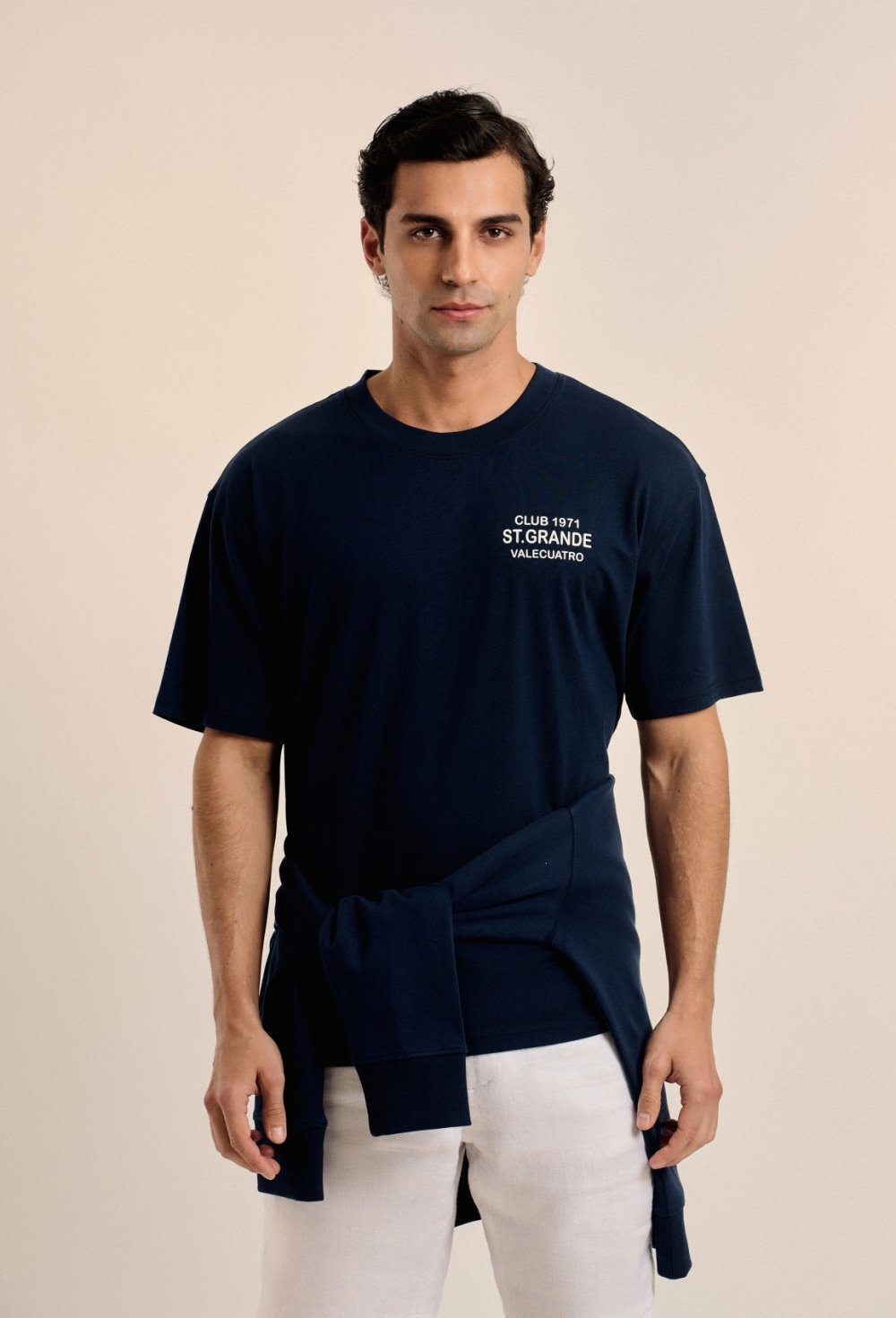 camisetas - Camiseta Valecuatro St.Grande azul marino P25H-6261-AZM