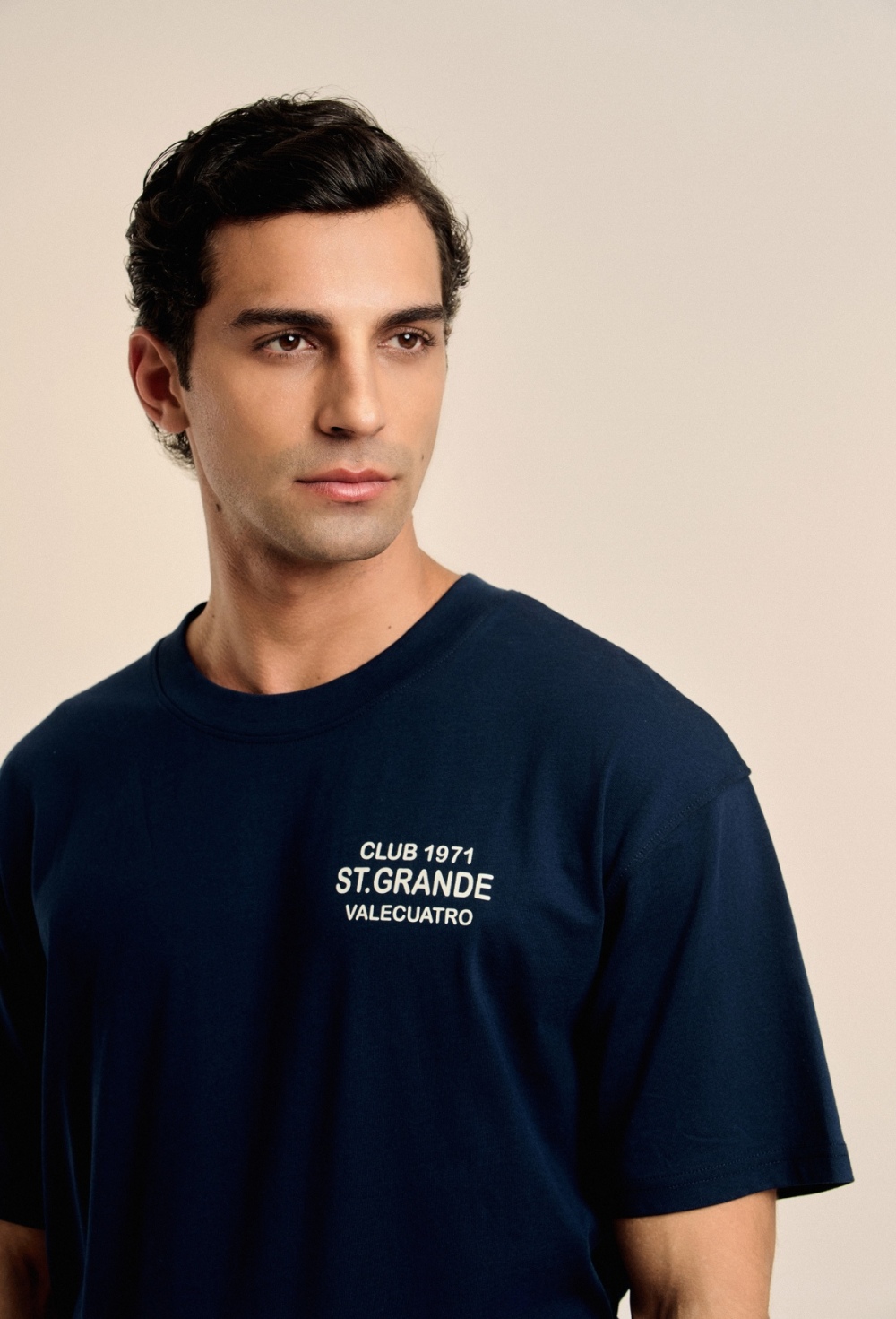 Valecuatro - Camiseta Valecuatro St.Grande azul marino