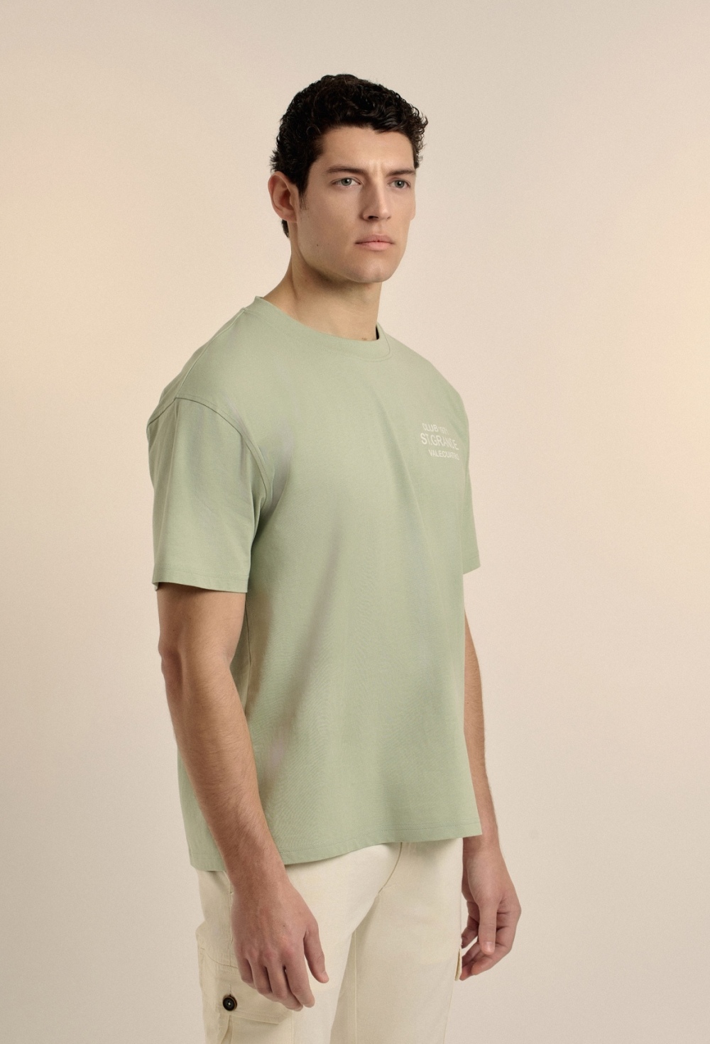 camisetas - Camiseta Valecuatro St.Grande verde claro P25H-6263-VD