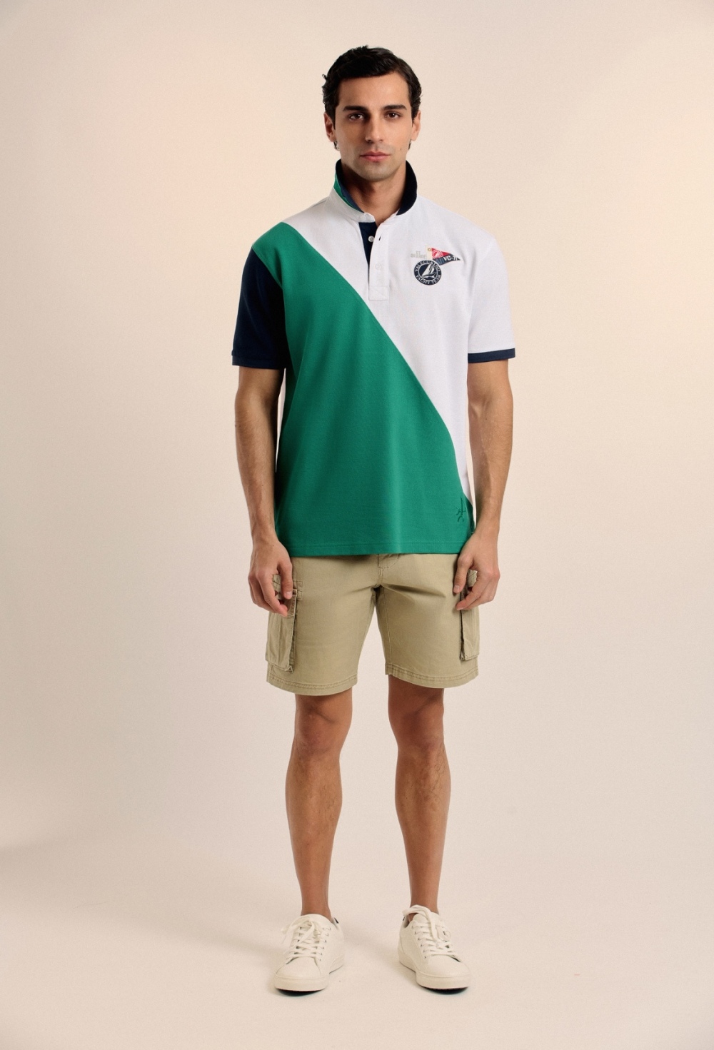 polos - Polo bandera color verde