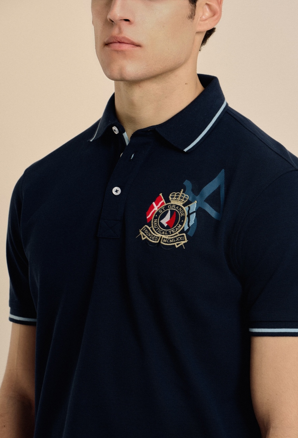 Polo Nautical Team azul marino - 59.9