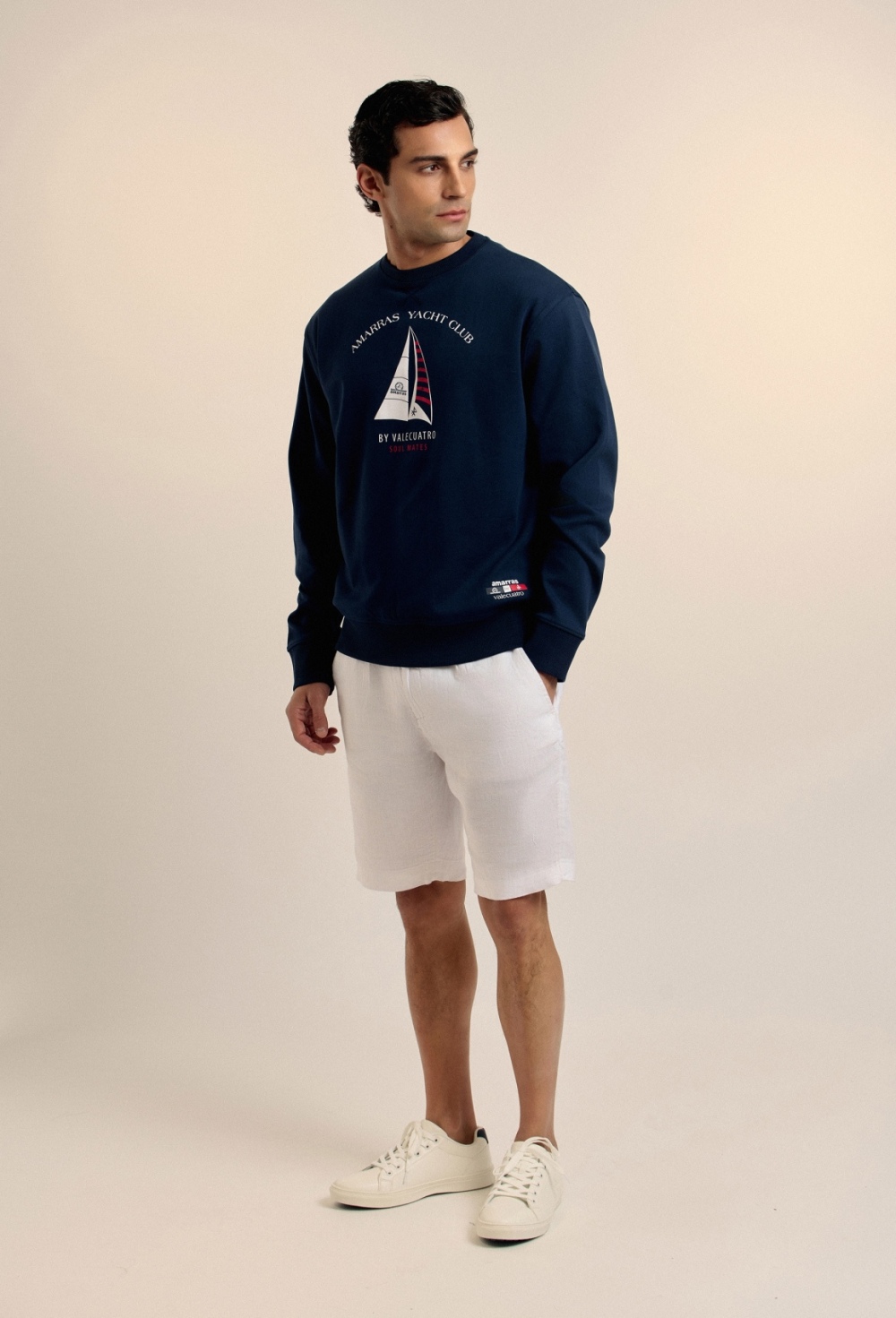 Valecuatro - Sudadera Amarras by Valecuatro azul marino