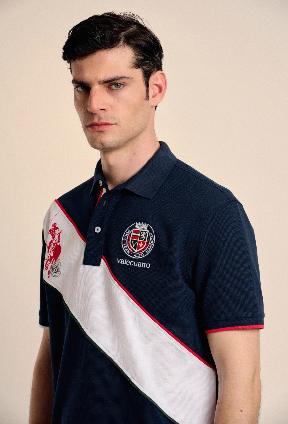 Polo banda Player azul marino - 48.93