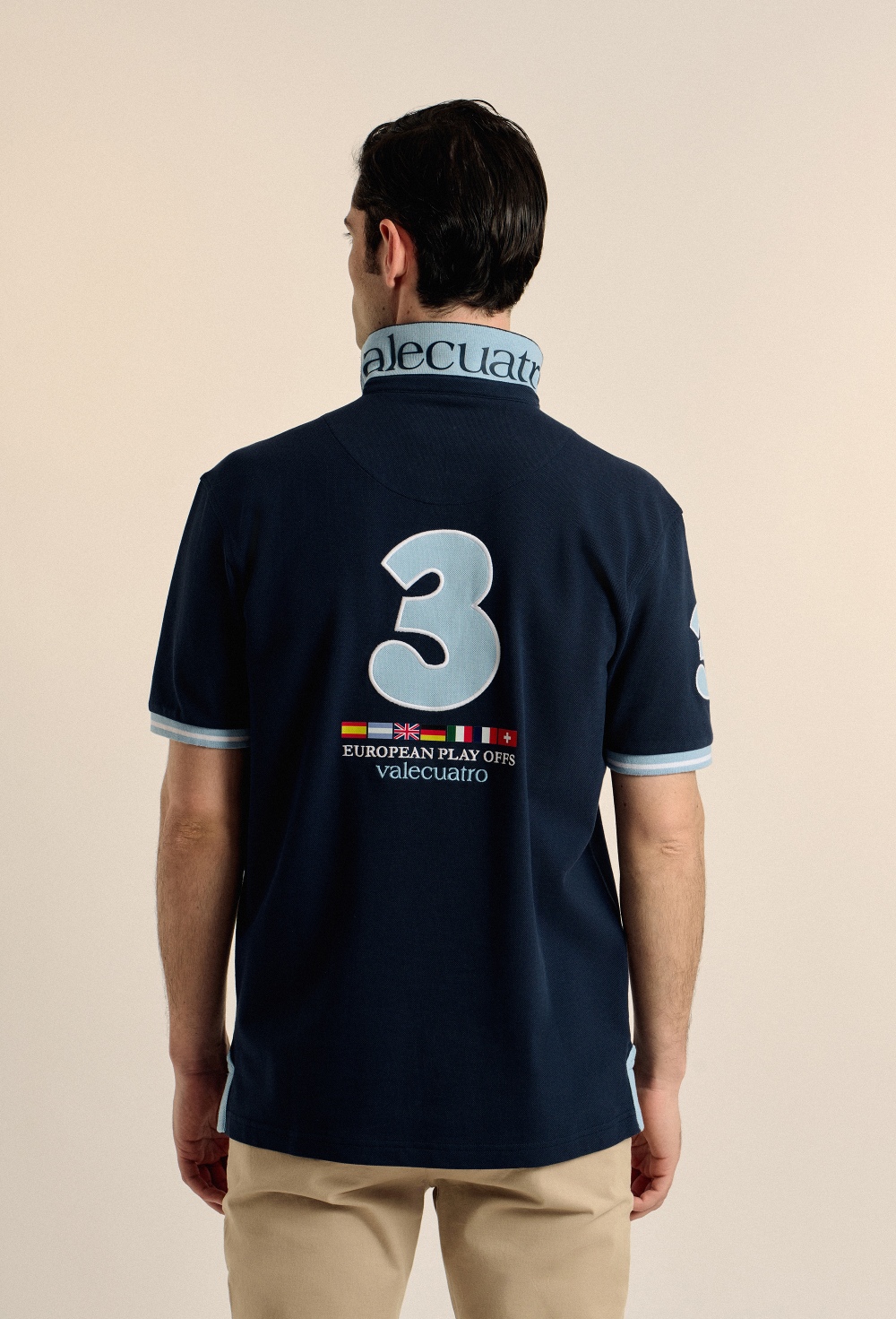 polos - Polo banderas azul marino