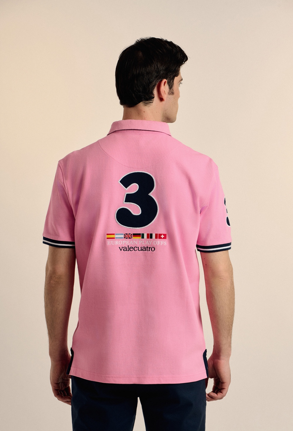 Polo banderas rosa - Valecuatro - polos