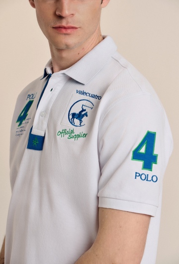 Polo Player blanco