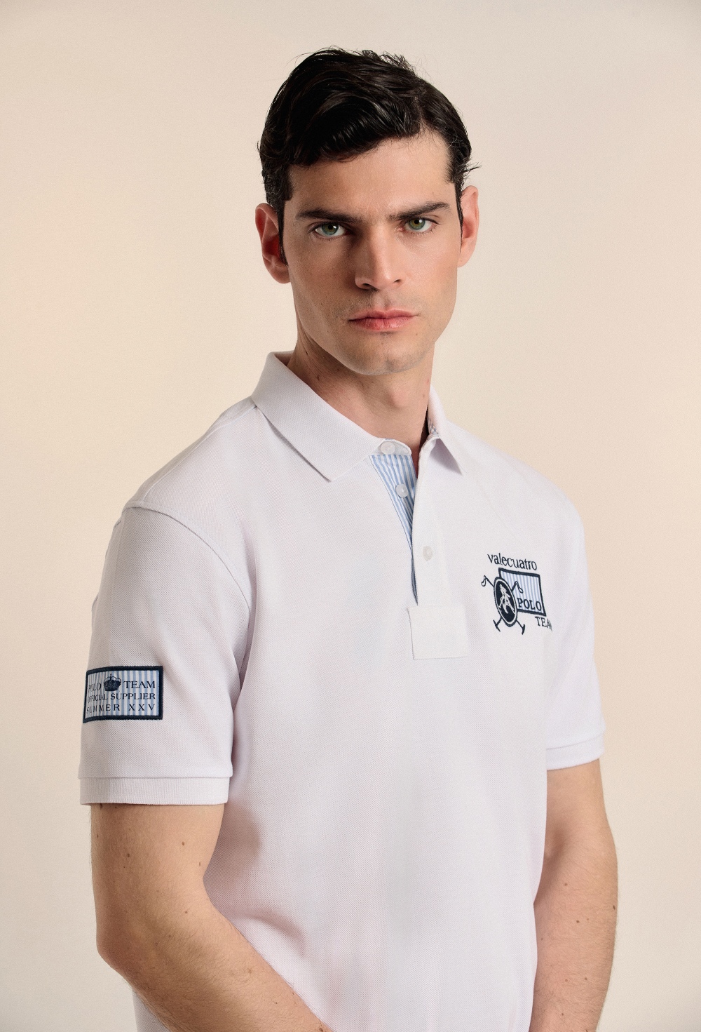 Polo Team blanco - Valecuatro
