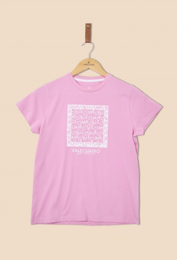 Camiseta fantasía Valecuatro color rosa
