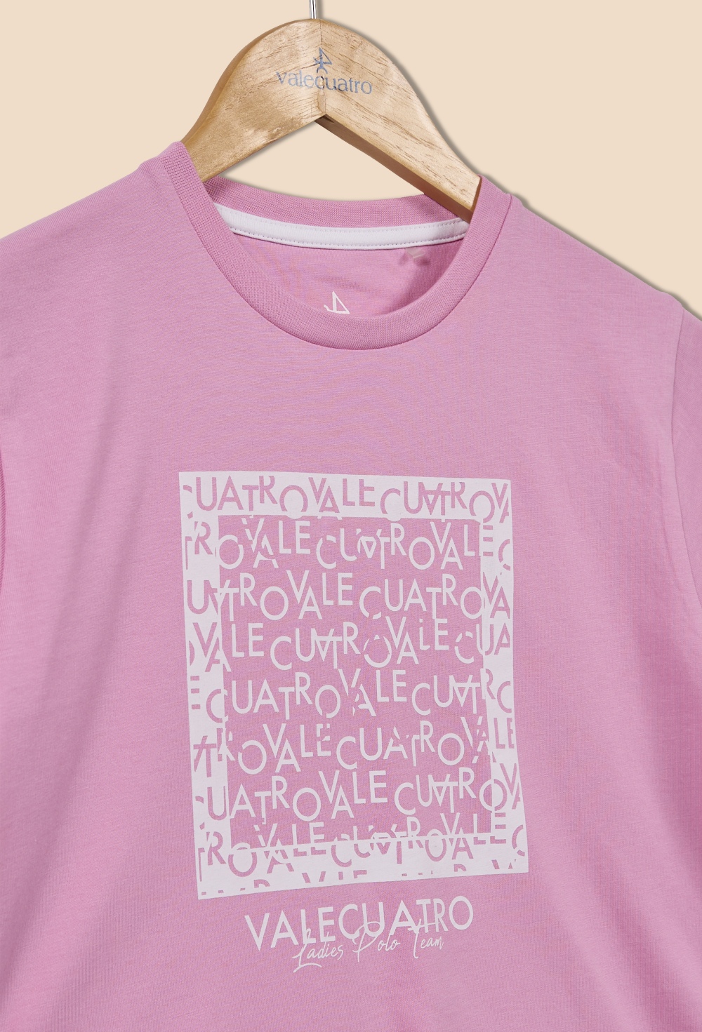 Camiseta fantasía Valecuatro color rosa - Valecuatro
