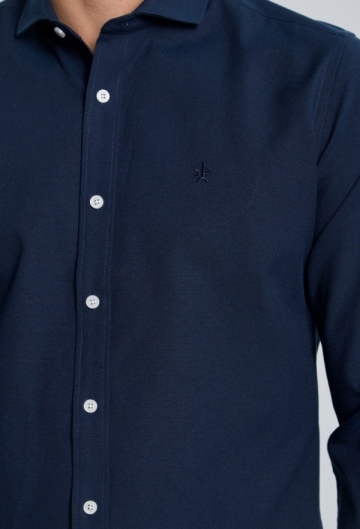 CAMISA H OXFORD CUELLO CUTAWAY