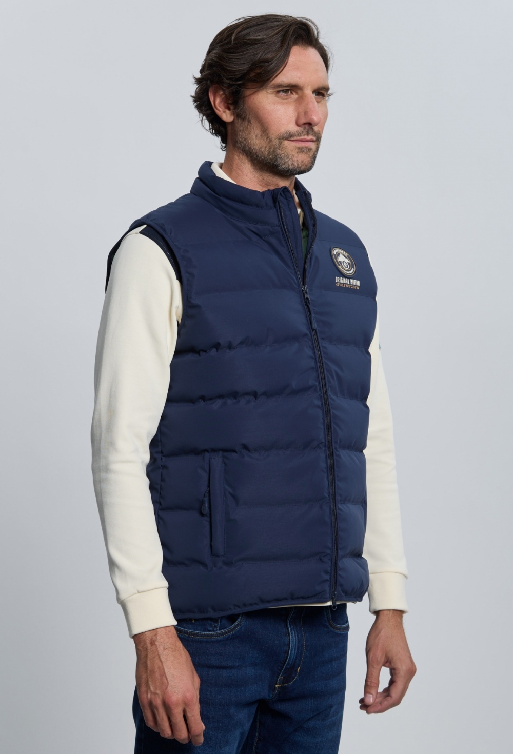 CHALECO H ACOLCHADO 3 ESCUDOS - Valecuatro