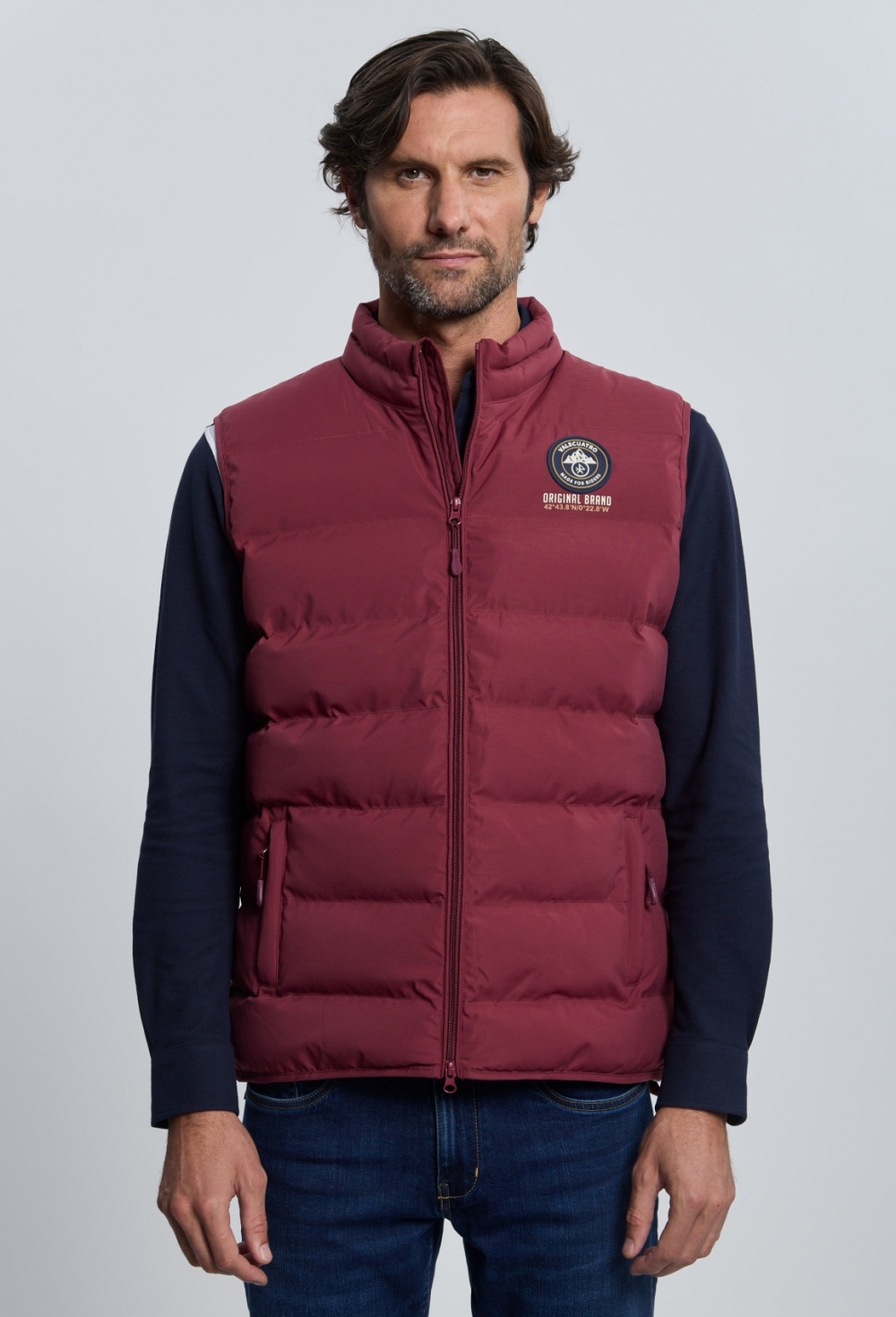 gilets - CHALECO H ACOLCHADO 3 ESCUDOS I25H-6425-BU