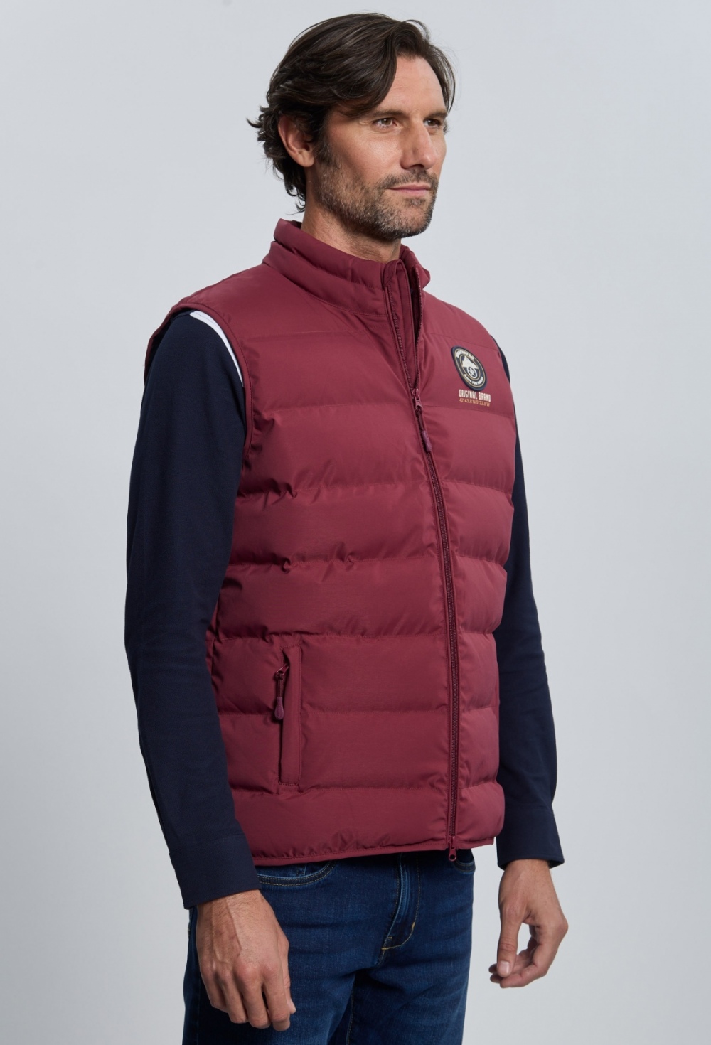 CHALECO H ACOLCHADO 3 ESCUDOS - Valecuatro