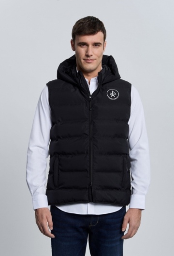 CHALECO H ACOLCHADO CAPUCHA