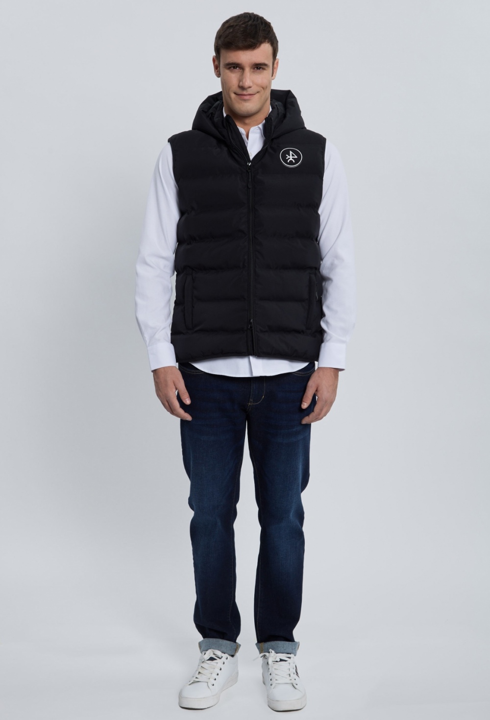 gilets - CHALECO H ACOLCHADO CAPUCHA