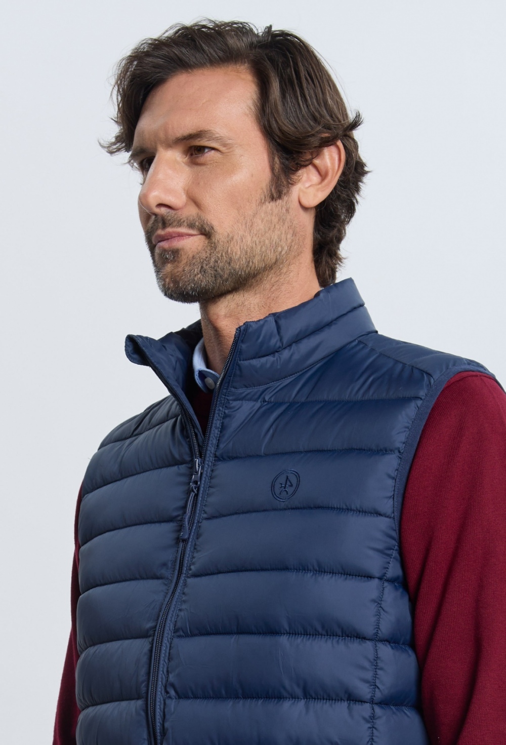 Chaleco acolchado clásico azul marino - 79.95