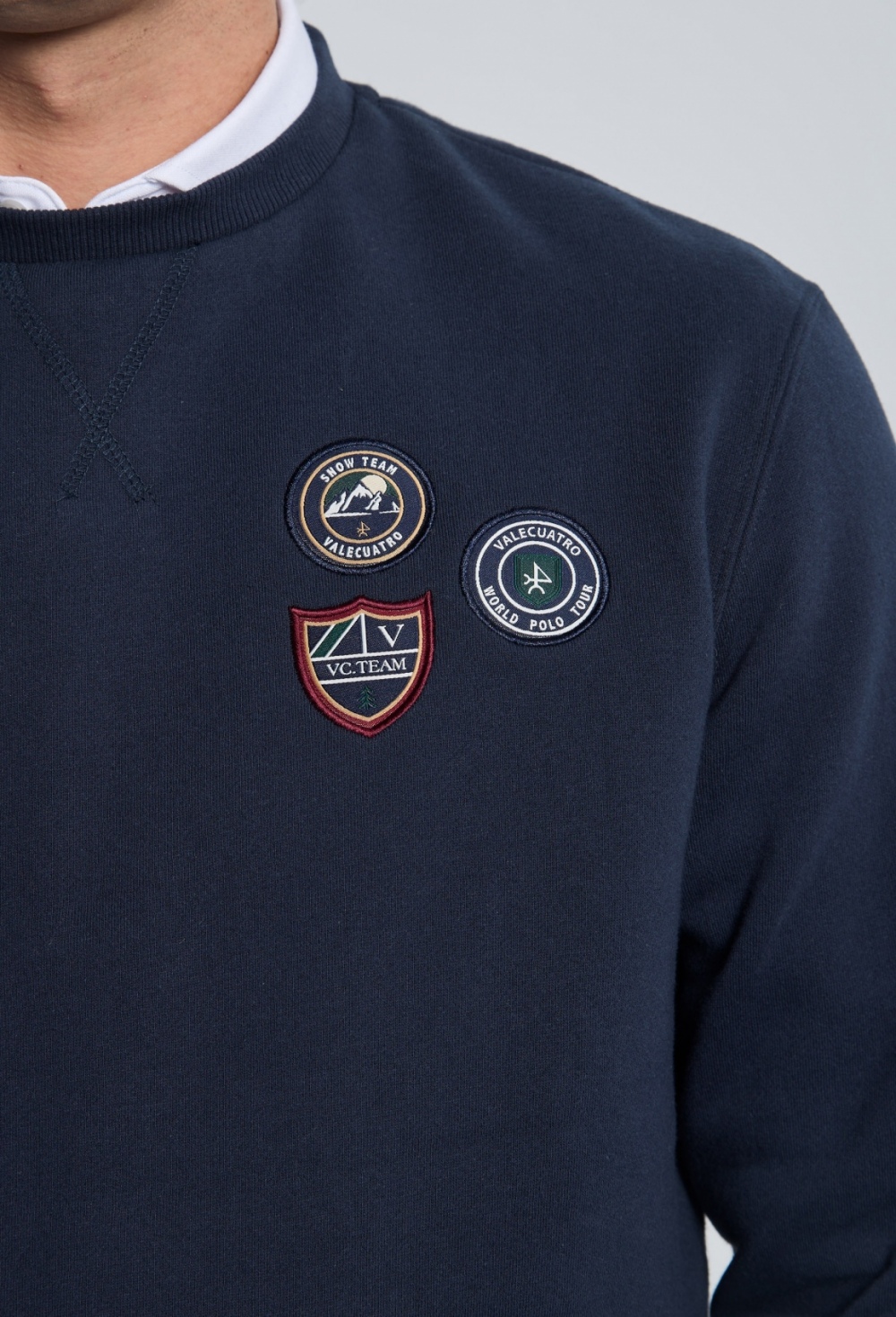 SUDADERA H 3 ESCUDOS - Valecuatro - sweatshirts