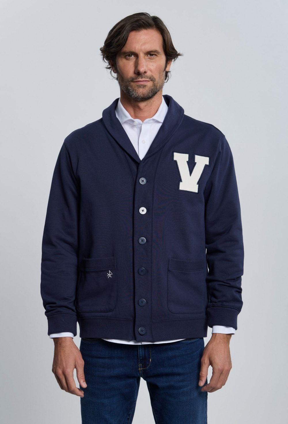 sweats - SUDADERA H SMOKING I25H-6400-AZM