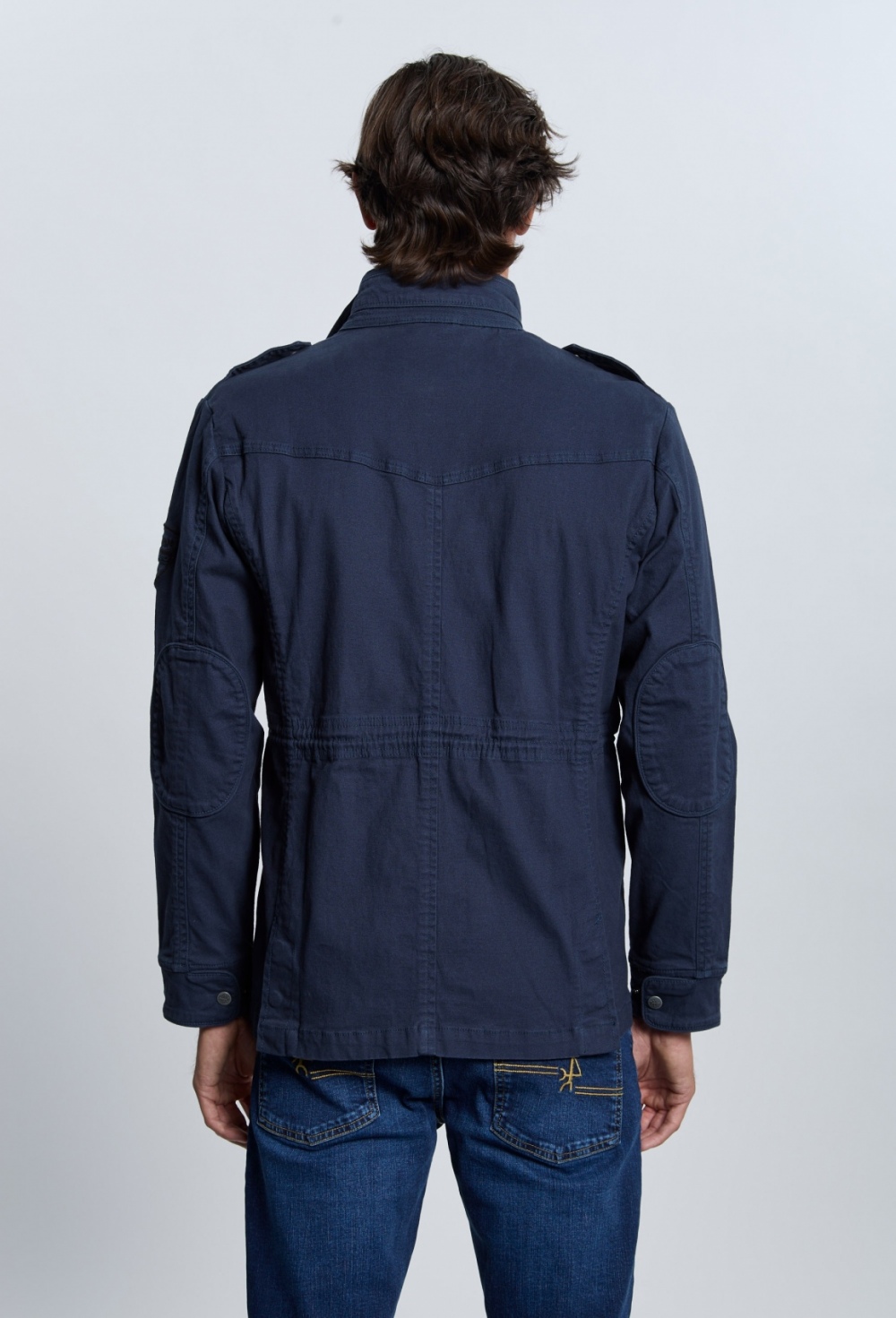 abrigos-y-chaquetas - Sahariana Valecuatro azul marino