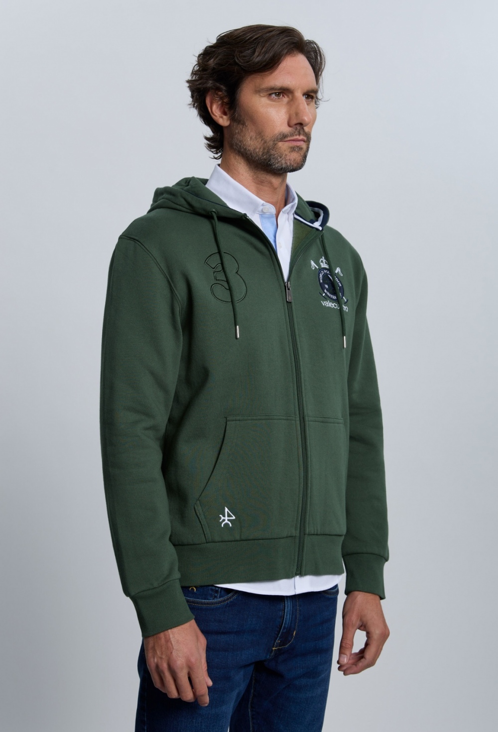 SUDADERA H ESCUDO - Valecuatro