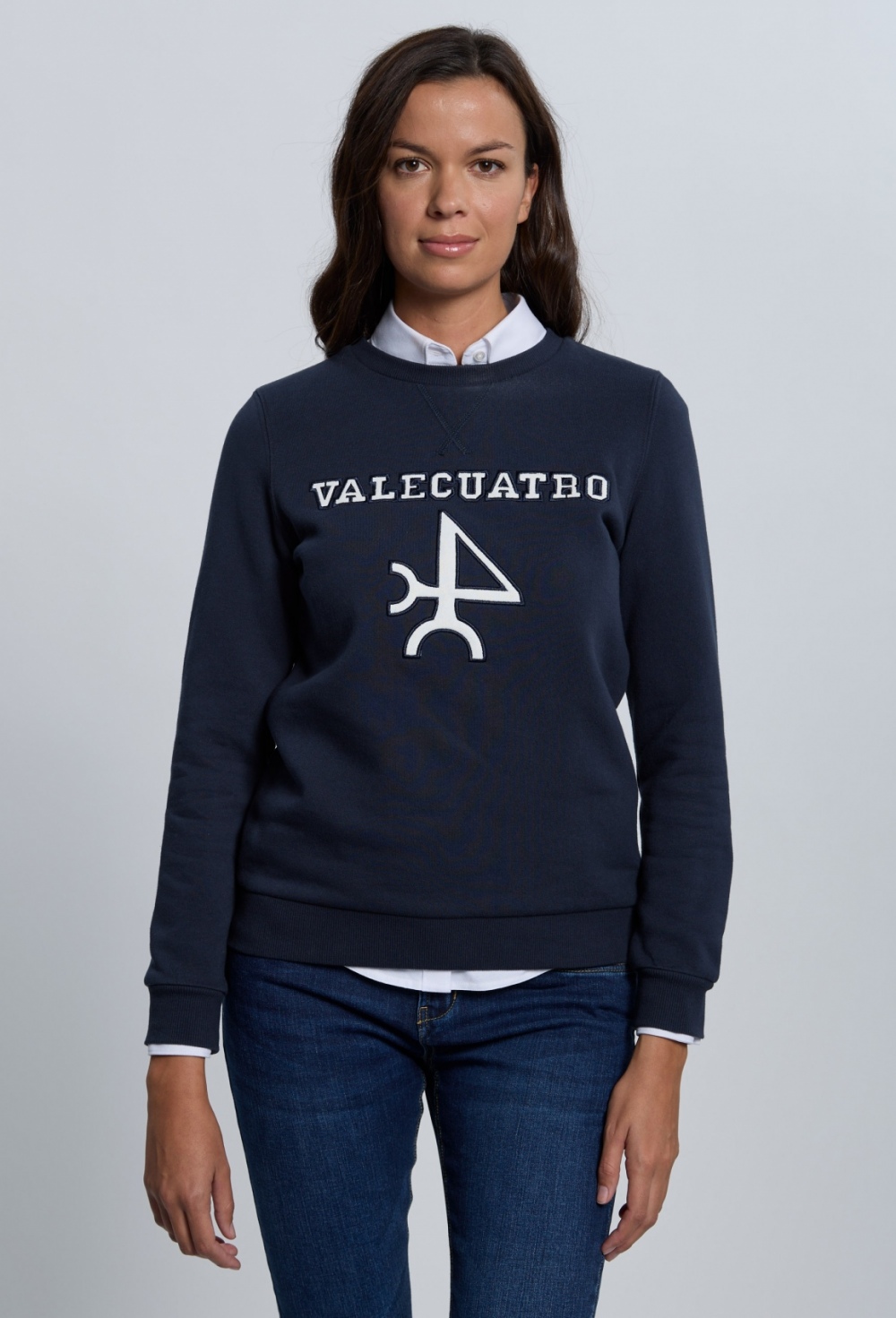 sudaderas - Sudadera logo Valecuatro azul marino I25M-6464-AZM