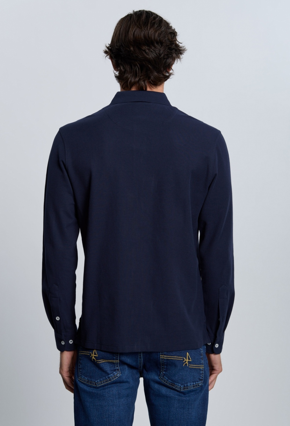 Polo modelo escudo azul marino - Valecuatro - polos