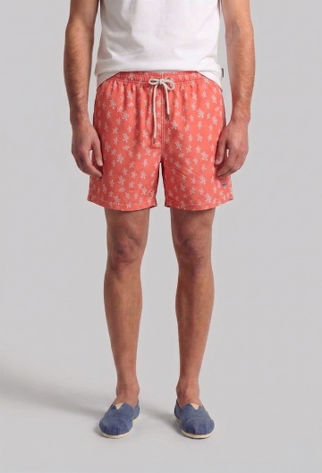 Bañador estampado fantasía coral