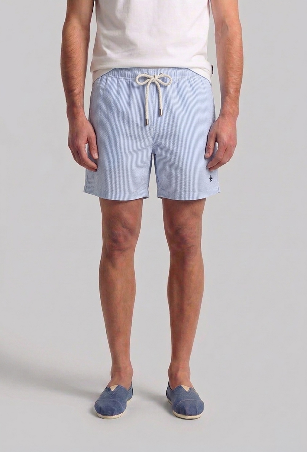 swimwear - BAÑADOR H RAYAS P26H-6621-CEL